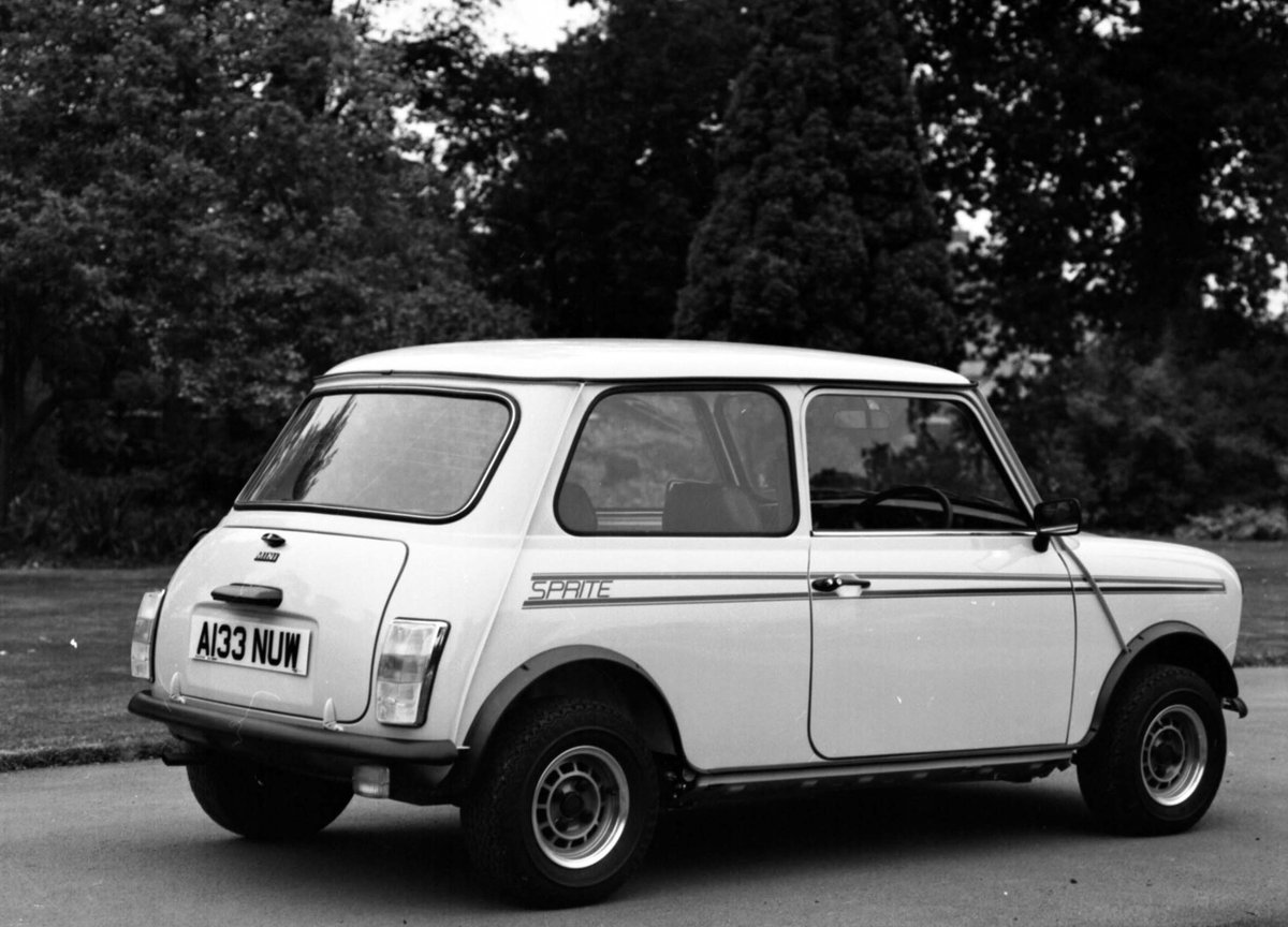 BMMuseum's tweet photo. How about a Mini Sprite for today's #MiniMonday?

#MiniSprite #ClassicMini https://t.co/a0xmBAqFrB