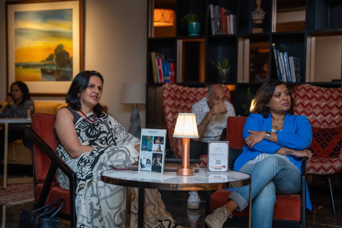 TheQuorumClub's tweet photo. Last night, The Q Mumbai played host to the leading lady of Private Equity #RenukaRamnath who took us through her journey in investment banking &
shared valuable insights on the current
start-up ecosystem with IIAS's @AmitTandon_in
#TheQ #ConversationsAtTheQ #PrivateEquity https://t.co/gC0q3W30Fb