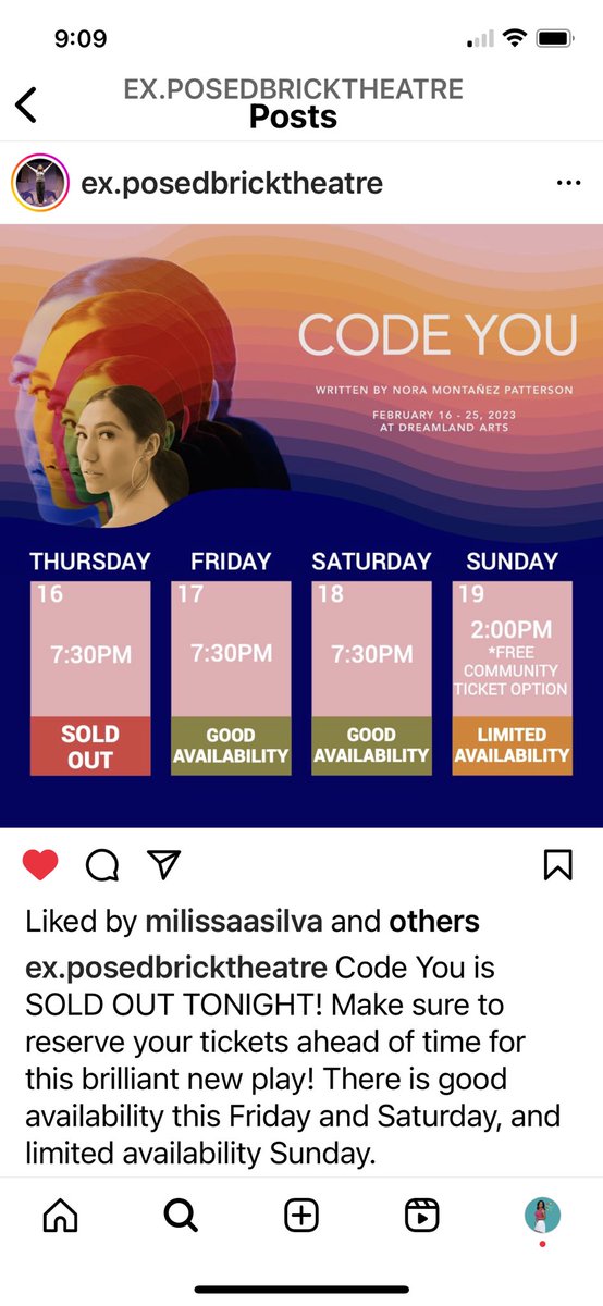 My baby girl was fabulously entertaining! A fun, sweet and short show written by a Latina and brought to life by Latina lead actress my daughter Julia Díaz! Go! rspexperience.com/event-details/…