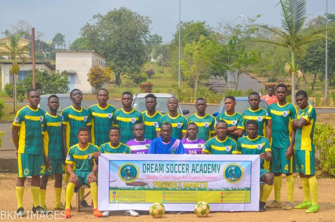 The newly promoted to the Southwest Regional League, Dream Soccer Academy Manyu, will be playing in pool B alongside
-ATESS FA,Best Stars, Cinyodev FA, Continental FA, Southwest United,and Tiko United. Manyu boys will be playing in Fako instead of Manyu due to the crisis there.