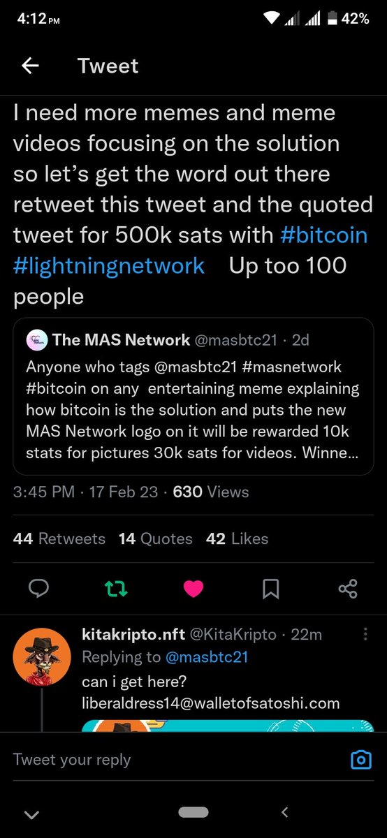 trinitycrypto3's tweet photo. @masbtc21 https://t.co/HLq0IbeYdi