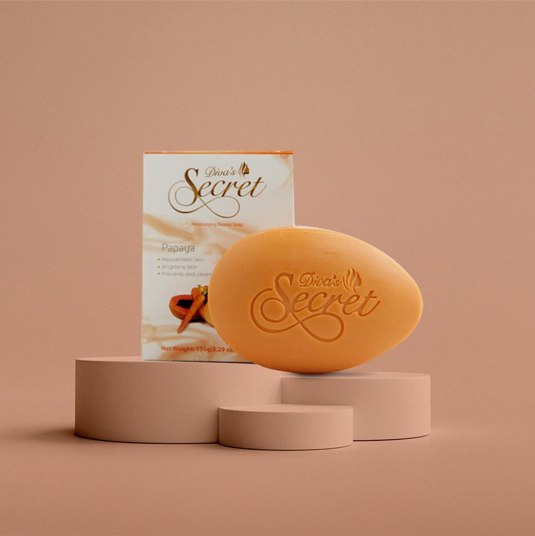 Divassecretng's tweet photo. Introducing the All New Diva’s Secret Papaya Flavour; a natural and gentle soap rich in vitamin C and;
😊Rejuvenates your skin
🤩Brightens your skin
☺️Prevents and clears acne
Double tap if you can’t wait to try.
#DivasSecret #Papaya #Soap #SkinCareGoals #RevealTheDivaInYou https://t.co/ttiVsNRkUs