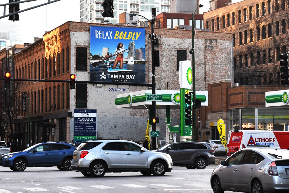 @VisitTampaBay is getting Chicago's attention while they're bundled up this winter, offering a warmer alternative.

#ooh #outofhome #advertising