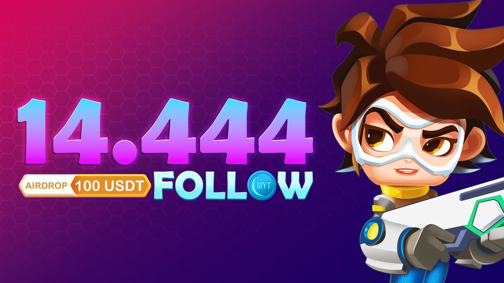 Kỷ niệm mốc 14.444 Airdrop 100$ random 10 Ae Like share cmt ví bep20
Mai đủ 500 share làm tiếp event nữa
Đừng quên big event airdrop 300K$ tại x.com/MysticTreasure…