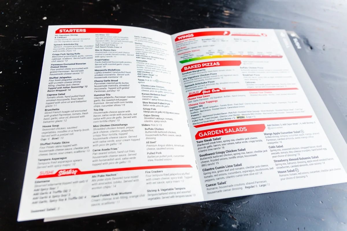 Trying a new dish when you're here can be a difficult choice, especially when you have your favorites. Share which item on our menu you've had your eye on to try next time.