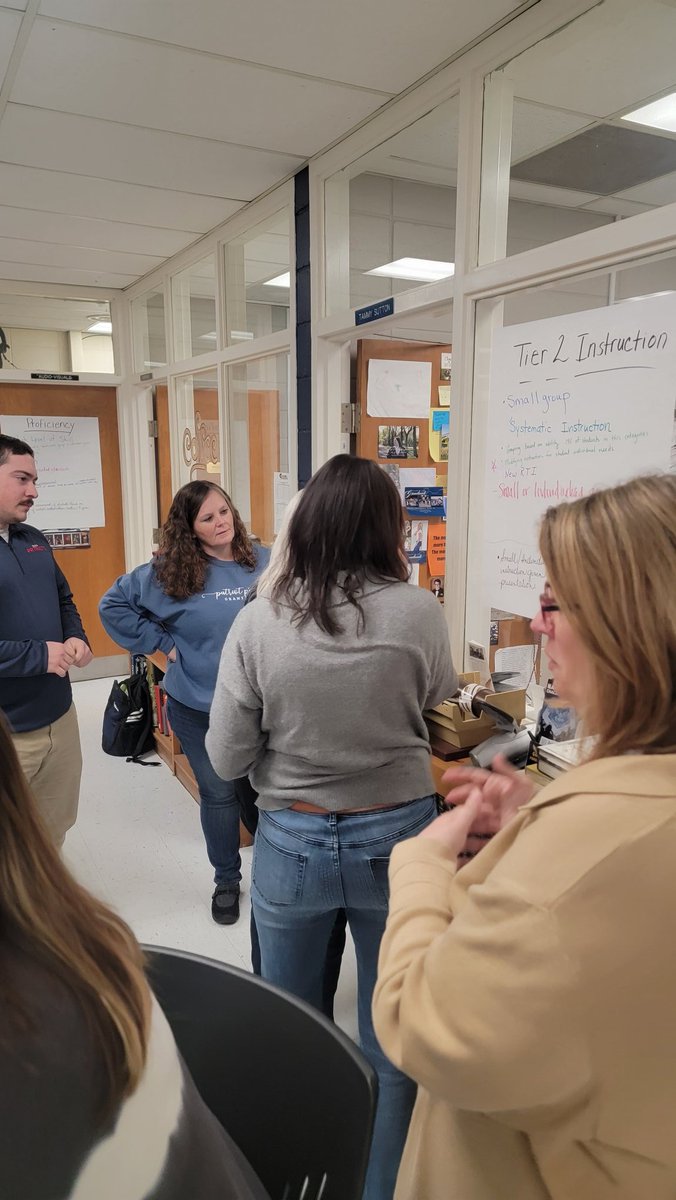 DARhighpats's tweet image. DAR High School educators working hard to improve our school.