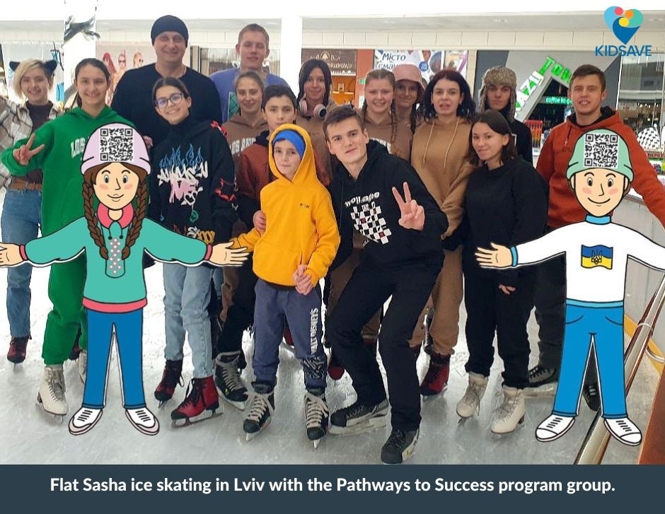 Kidsave_Intl's tweet photo. #FlatSasha has arrived in Ukraine! Our Flat Sasha project is raising awareness for the plight of children and orphans of Ukraine.
⁠
Take #FlatSasha on your next adventure! Download at https://t.co/E8oMpK2l0n and post where you take them.
⁠
#flatsashaproject #kidsave #ukraine https://t.co/eEVXzHcwyn