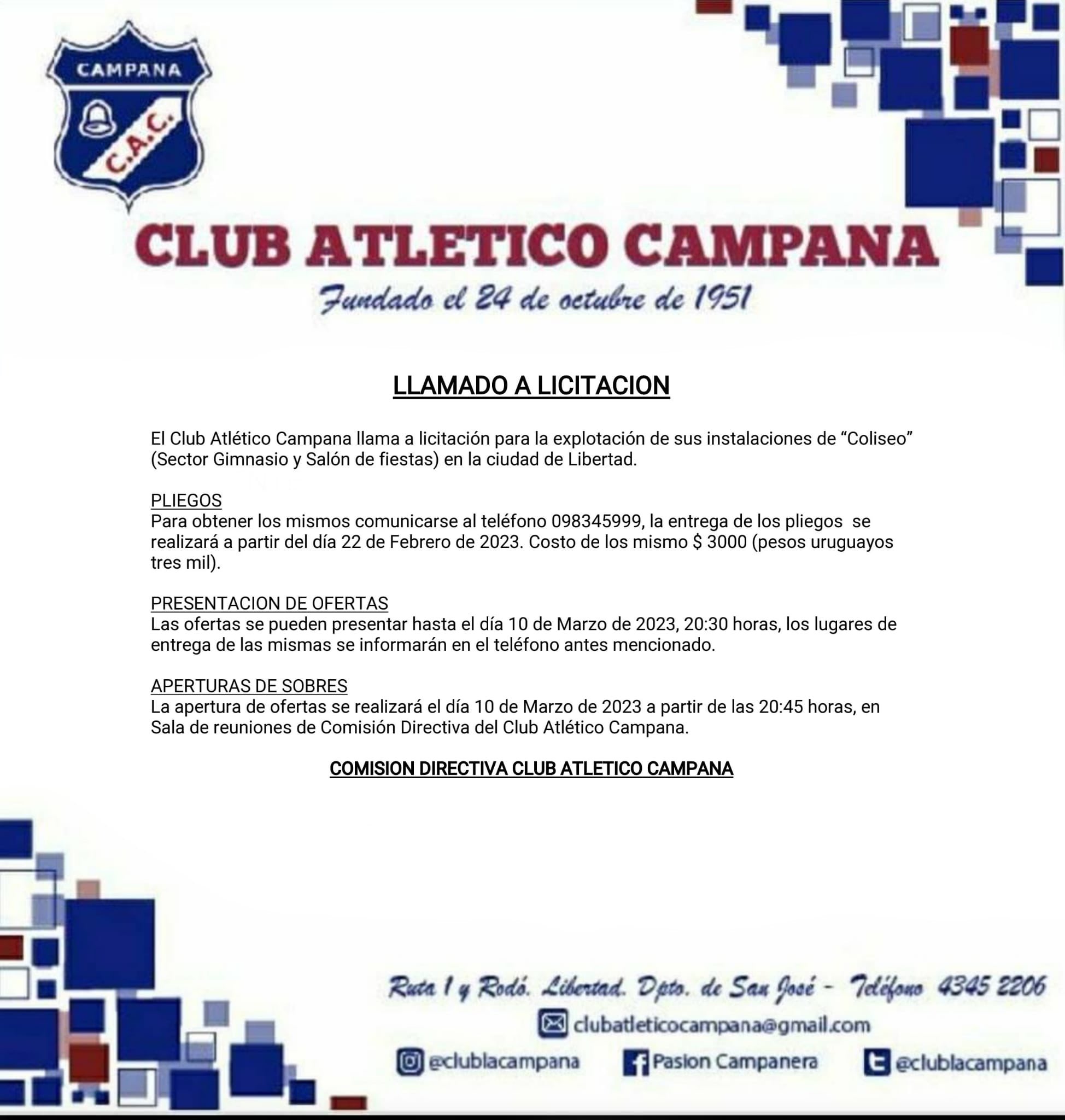 CLUB ATLETICO CAMPANA ????? (@clublacampana) / Twitter
