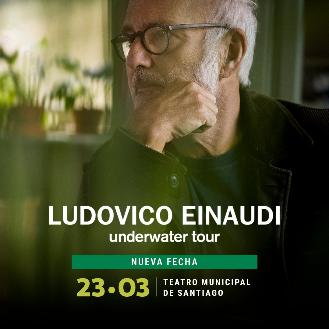 Punto Ticket (@puntoticket) on Twitter photo Porque ustedes lo pidieron 💖 <a href="/LudovicoEinaud/">Ludovico Einaudi</a> tiene una segunda fecha. La inspiración continúa este 23 de marzo en el Teatro Municipal de Santiago. Qué emoción 🎹 🥹 ¡La venta de entradas ya está disponible!
🎟 Obtén tu ticket: bit.ly/3HY6Wsl Porque ustedes lo pidieron 💖 <a href="/LudovicoEinaud/">Ludovico Einaudi</a> tiene una segunda fecha. La inspiración continúa este 23 de marzo en el Teatro Municipal de Santiago. Qué emoción 🎹 🥹 ¡La venta de entradas ya está disponible!
🎟 Obtén tu ticket: bit.ly/3HY6Wsl