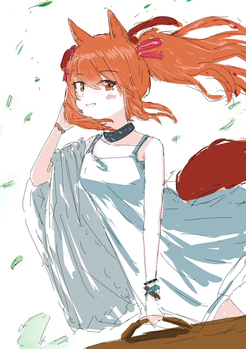 なんかこう、透明感?がある感じのアンジェリーナ描きたかったrkgk 