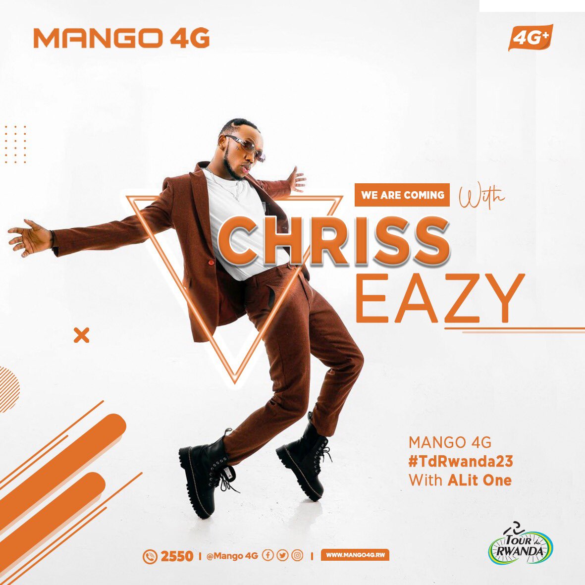 grace_kantarama's tweet image. Find our Tent #Mango4G at the finishing line of every stage of #TdRwanda23  and get free SIM Card loaded with 3GB internet pack. #Truly4GNetwork