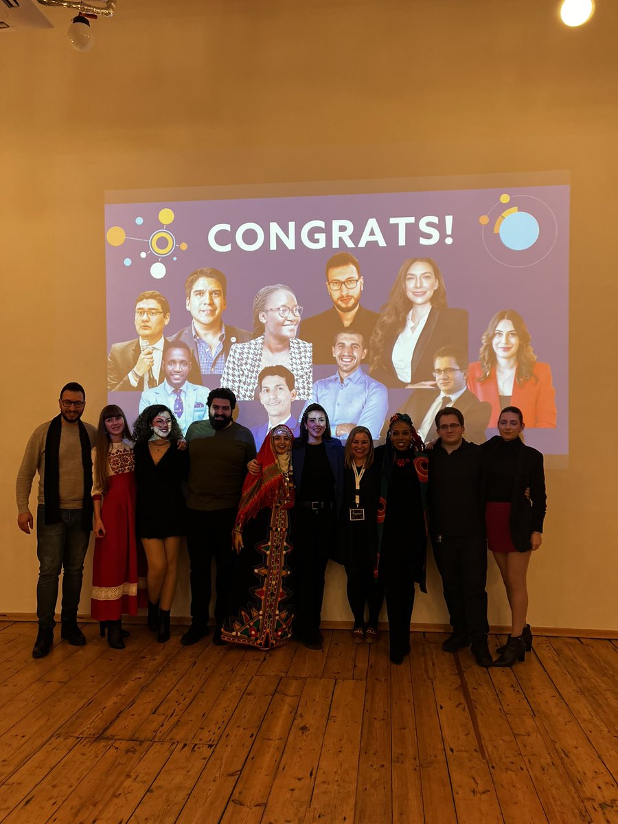 IRIGenDem's tweet photo. It was good to have a mix of some of the 2021, 2022 and 2023 GMAB representatives in one room in #Tbilisi🇬🇪

#GenDemLeadLab #UnitingYouth https://t.co/VxYPX28GkH