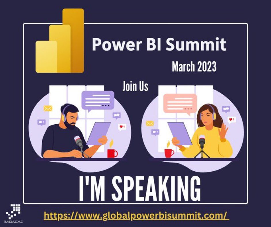 ShbWatson's tweet image. I am speaking at #PowerBISummit,  March 6th to 10th. Two sessions : 1) Incremental Refresh and Hybrid Tables in Power BI 2) Reporting with Azure Synapse Analytics and Power BI #PowerBI #AzureSynapse #Azure Register at: bit.ly/3ZKhNhY