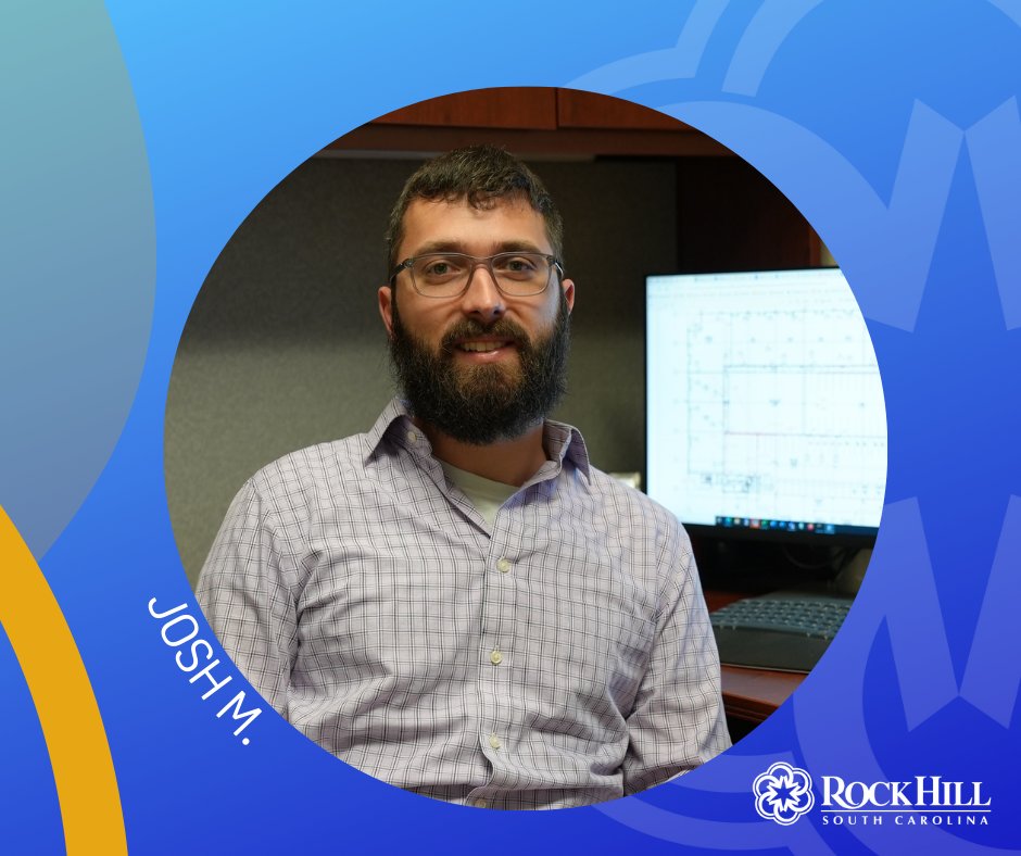 “I've worked for the City for 5 years. I like the job stability most. I started as a Helpdesk/IT Analyst &amp; have since been promoted to the networking division.”
-- Josh M., ITS

Have an IT background &amp; want a stable career like Josh? Apply today at cityofrockhill.com/hr.