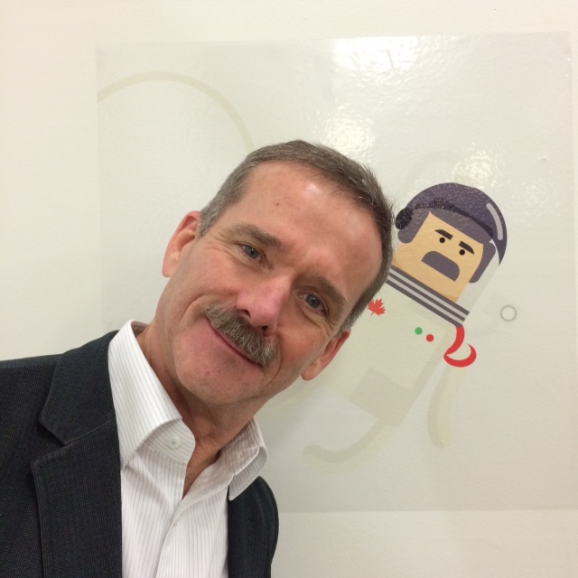 Cmdr_Hadfield's tweet photo. A moustache makes caricature easier. https://t.co/DTj1Wjbcw6