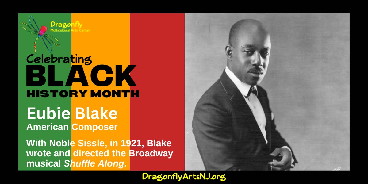 Celebrate Black History month learning about Eubie Blake. Blake and Sissle's "Shuffle Along" was one of the first Broadway musicals written and directed by African Americans. (MusicianGuide.com)
#blackhistorymonth #blackonbroadway #eubieblake