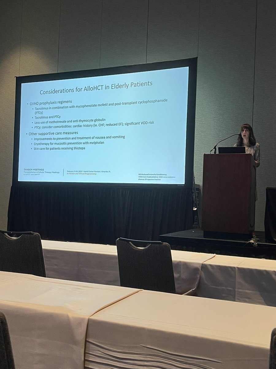 Breana G., PharmD, BCPPS (@bresulfan) on Twitter photo our 1st BCOP session for the #Tandem23 pharmacy track is up! pharmacist, jill ferguson & NP, nick szewczyk from <a href="/MDAndersonNews/">MD Anderson Cancer Center</a> tag team this insightful presentation on HCT considerations in older patients #TwitteRx #oncopharm our 1st BCOP session for the #Tandem23 pharmacy track is up! pharmacist, jill ferguson & NP, nick szewczyk from <a href="/MDAndersonNews/">MD Anderson Cancer Center</a> tag team this insightful presentation on HCT considerations in older patients #TwitteRx #oncopharm
