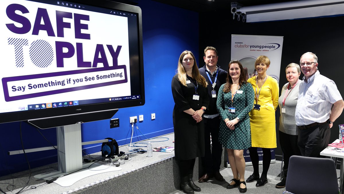 We were delighted to launch our Safe to Play campaign across West Sussex on Wednesday. Our special thanks goes to LADO's Miriam and Donna from <a href="/WSCCNews/">West Sussex County Council</a> and Richard Valder-Davis from <a href="/OfficialBHAFC/">Brighton & Hove Albion</a> for all their support and commitment to the campaign
<a href="/NatWorGroup/">NWG Network</a> <a href="/Voicessport/">voicestruthdignity</a>