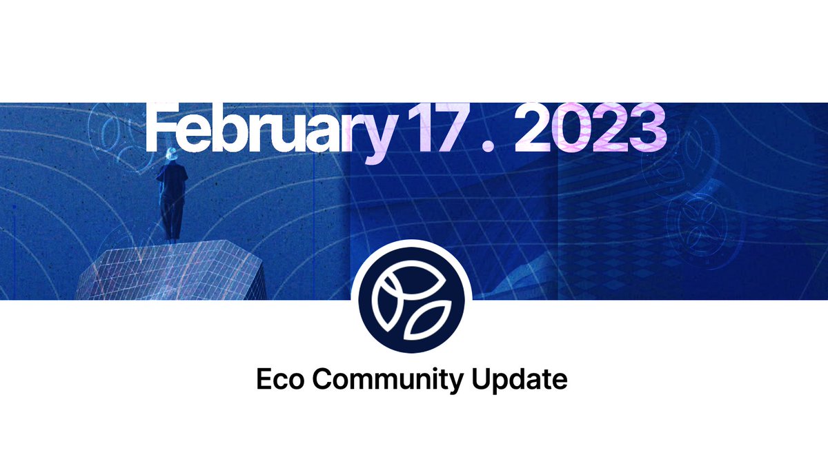 ecolytes's tweet photo. An overview of the main ideas and recent developments around the Eco protocol (@ecodotorg) and within its community.
#KYEP #ecolytes #PointsAreBack #weallwintogether
๐ป๐ป๐ป 17 tweets ๐ป๐ป๐ป https://t.co/iGjcqiL8P7