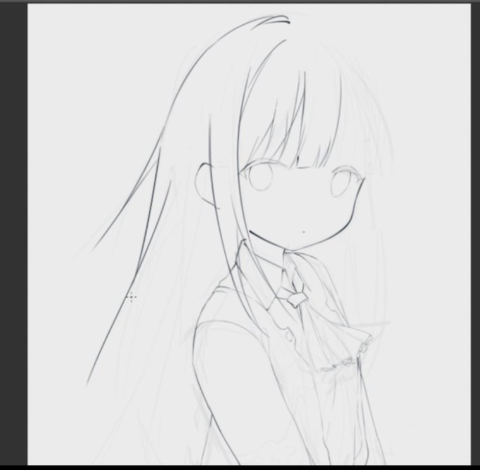 翻以前视频,发现每次上色后跟最开始想的感觉完全不同了,最后还是喜欢以前的样子....那贼哒😔 