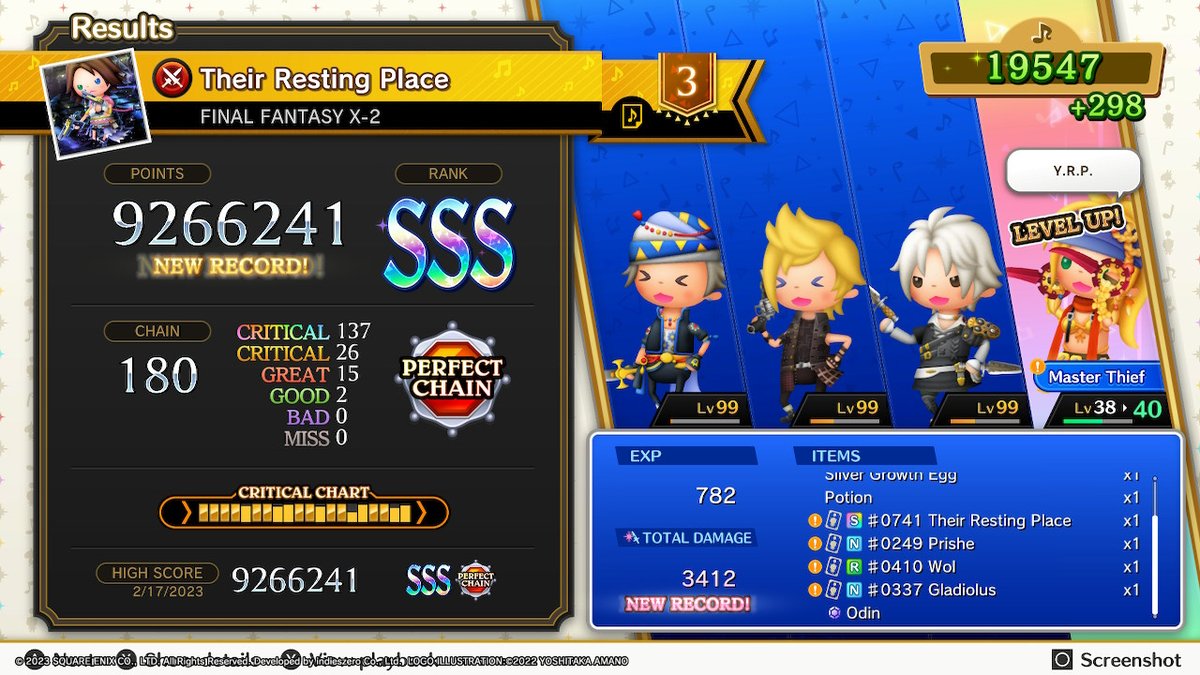 ThatMcDohlGuy's tweet photo. #TFBL #THEATRHYTHM #NintendoSwitch https://t.co/5orJ5T50EK