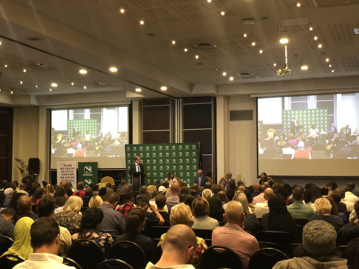 MolisanaRE's tweet photo. Engaging with the Industry: @kennyparcell President of the @nardotrealtor, alongside REBOSA and @Nedbank hosted over 700 Property Practitioners in Ekurhuleni today. Great to hear from a body that represents 1.6million property professionals in the United States
#NAR
#Rebosa https://t.co/bYCmCa2GTD