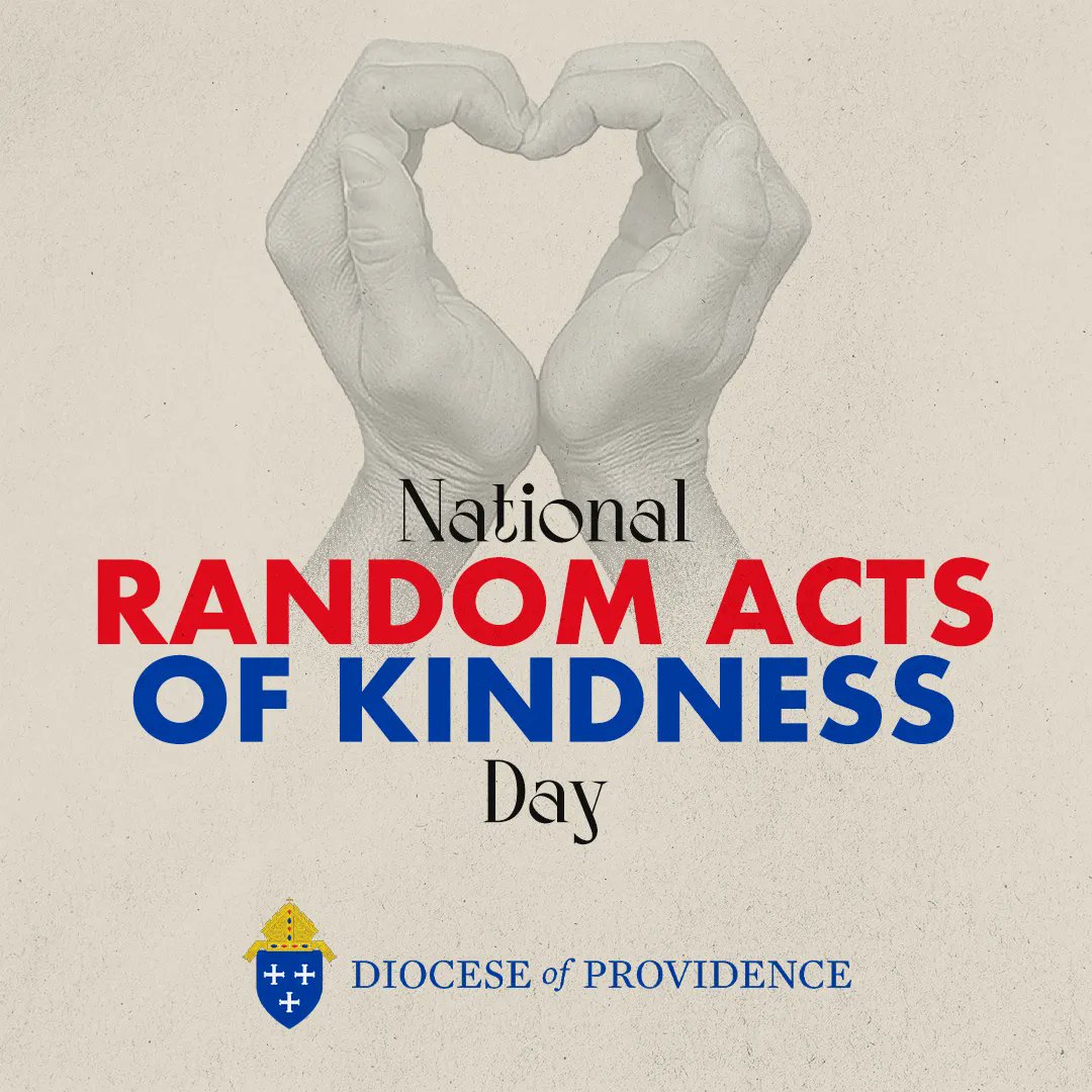 dioprovidence's tweet photo. โDo to others as you would have them do to you." Luke 6:31
Happy #NationalRandomActsOfKindessDay! What will you do to spread kindness? https://t.co/QVxOSGOv4V