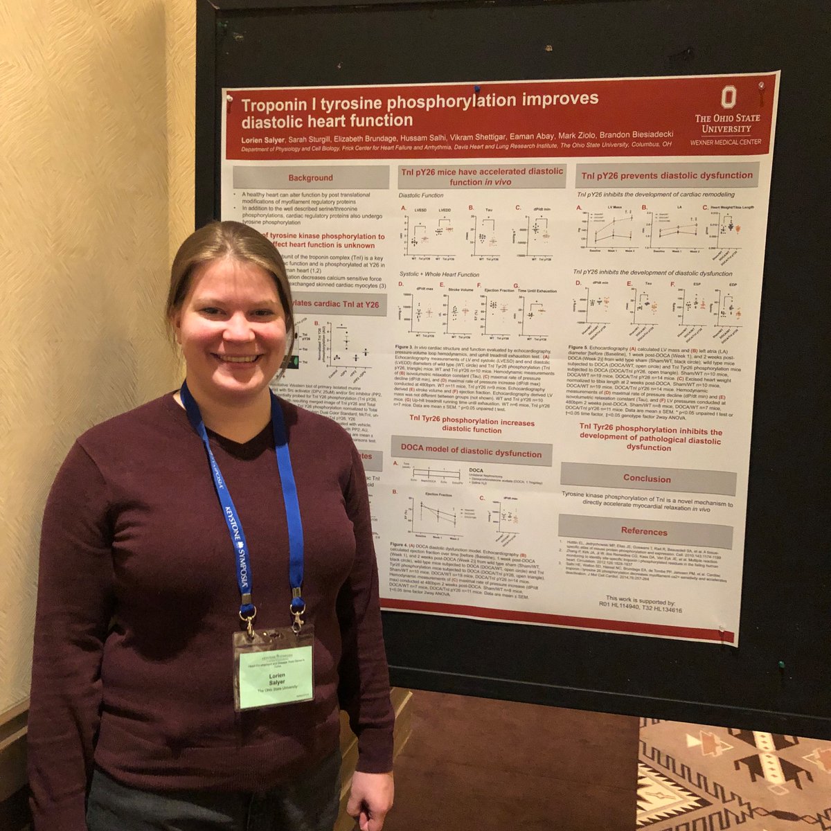 lorien_salyer's tweet photo. Had a great time in sunny (and snowy) Santa Fe @KeystoneSymp “Heart Development and Disease: From Genes to Cures” @Sarah_biophys https://t.co/zZdqBe3eaR