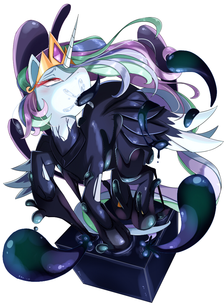 MLPの固めというニッチな層を確実に撃ち抜いていく剛腕スタイル。最初の餌食はプリンセス・セレスティア。MLP固めシリーズ、次回はトワイライトスパークルです!本当に描くかは皆様の応援次第ということで! 