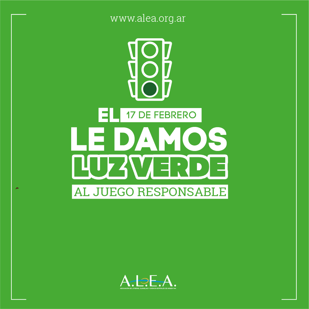 ✅En el Día Internacional del Juego Responsable en Argentina, 17F, más acciones de promoción del JR y prevención del patológico. 🚦 Lee la noticia, 👉📲 bit.ly/4127s1p