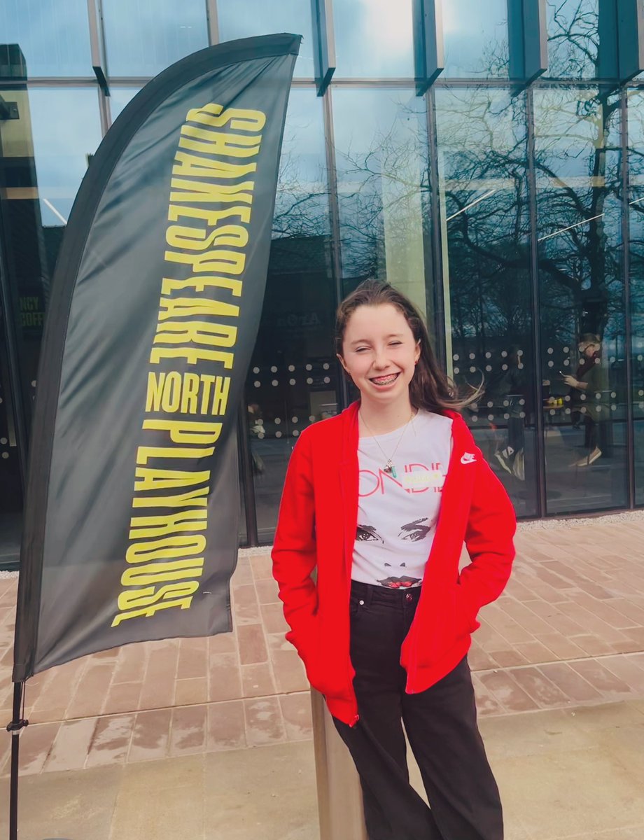 Squinting 😂 but happy to be auditioning today at <a href="/ShakespeareNP/">Shakespeare North Playhouse</a>