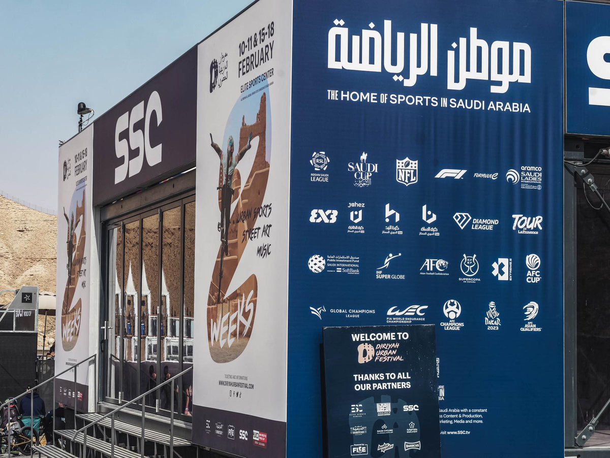 With SSC you can watch all competitions, follow live the UCI BMX Freestyle World Cup of Saudi Arabia 🇸🇦 and enjoy a broadcast.
#diriyahurbanfestival #diriyah #bmx #worldcup #tv