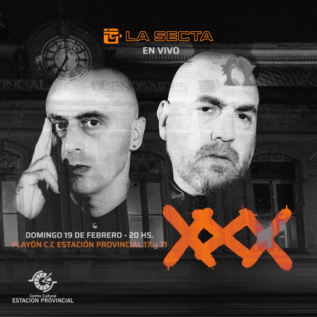 Domingo 19 | 20Hs | Estacion Provincial