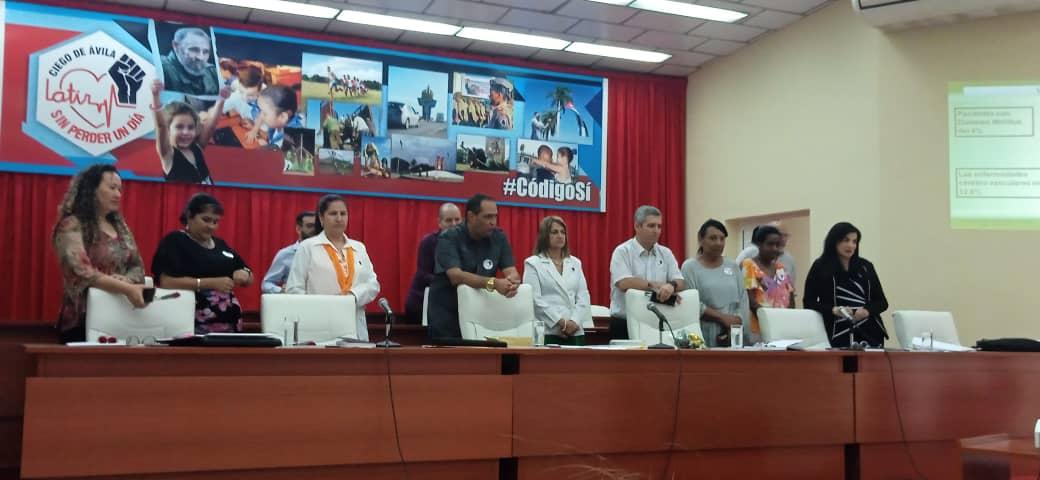 dpsCiego's tweet photo. Realiza la Dirección Provincial de Salud #CiegodeAvila el Balance del Trabajo del año 2022, el que es honrosamente visitado por el Viceprimer ministro Jorge Luis Perdomo Di-Lella junto. a los candidatos a diputados.#LatirAvileño , #MejorEsPosible . https://t.co/uvsRHrB4de