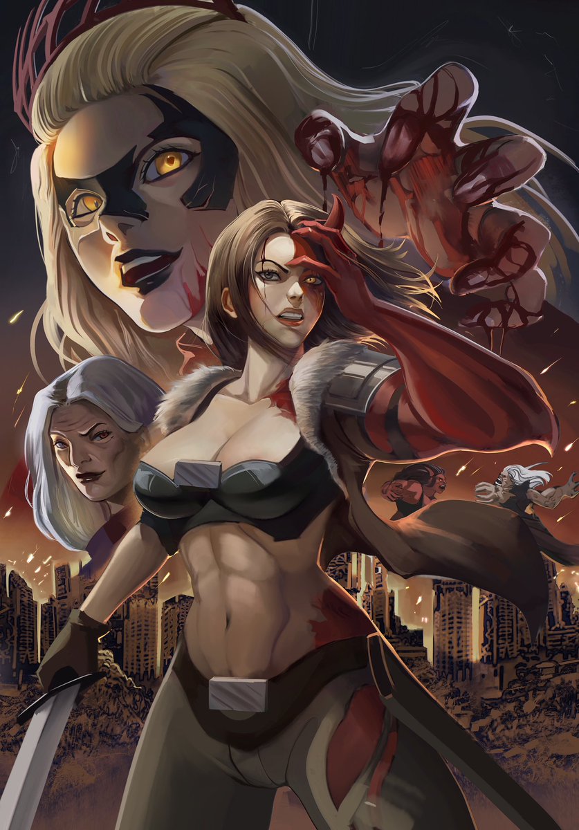 This indie comic company They have been neglecting to pay to me.I've been waiting for 3 months now. And I'm not the only one ...I spend 150 hours+ for these. warning this scam. Do not work if you are not paid from them.
I’m so tired….🥲