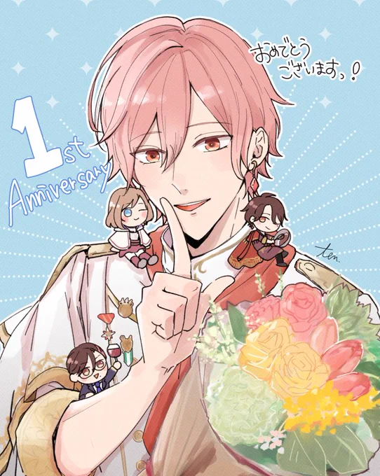 ゆめくろ一周年おめでとうございます!!#ゆめくろFA #ゆめくろ1周年 