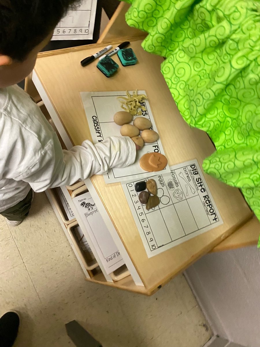 Our VPK Ts do an amazing job setting the stage to engage our youngest scholars! These Ss are ready to dive into their dino unit next week. Fun Fact:  93% of last year's VPK students scored proficient on their kindergarten reading screener this past fall! #SumnerAchieves #SCSVPK