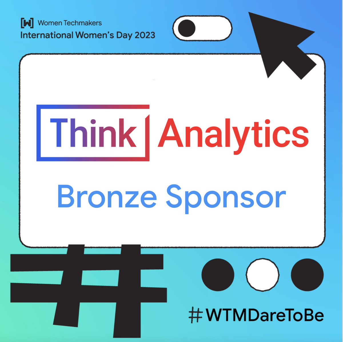 WTMScotland's tweet photo. 🚀 Meet our Sponsors ⭐️ @thinkanalytics⭐️

One of the leading contributors to the tech industry, whose generous support emphasises the significance of women's presence in the field. We appreciate their partnership in creating a more inclusive and diverse tech community!

#IWD2023 https://t.co/AmwJmwLZwL