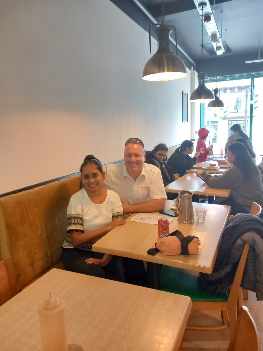 Xav_Anderson's tweet photo. Having a fabulous lunch @MarusBhajia
#indianfood #marubhajia #ealingroad #brent https://t.co/zu8dbvAoks