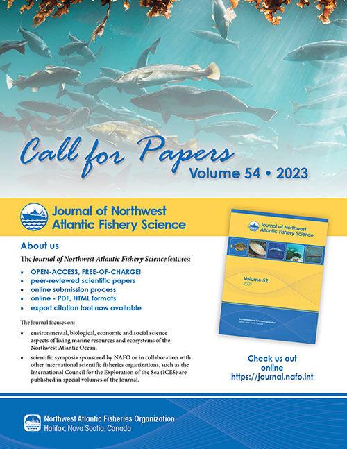NAFO1979's tweet photo. Journal of Northwest Atlantic Fishery Science- Call for Papers: https://t.co/FmEO36Y7gO https://t.co/kin8kJUYEt