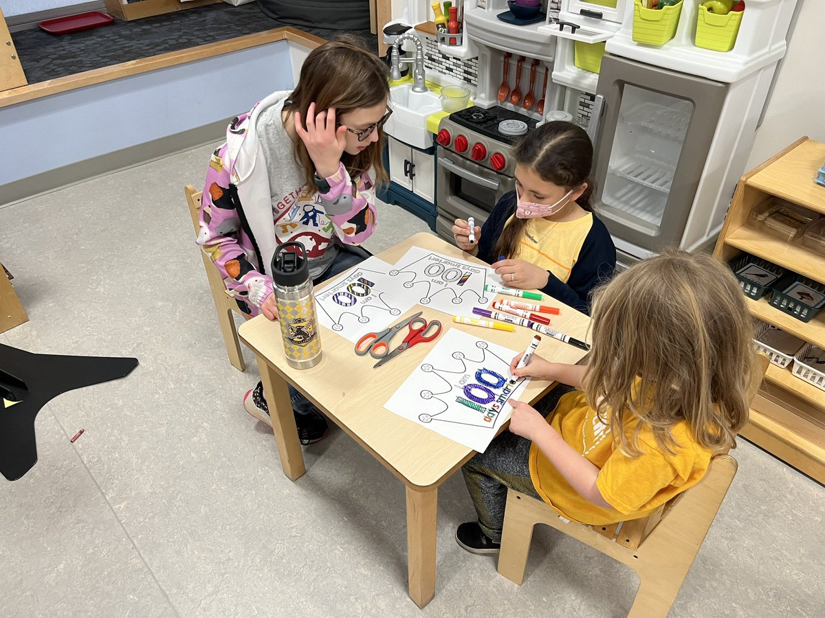 Celebrated the 100th day with our Montessori Buddied Buddies!