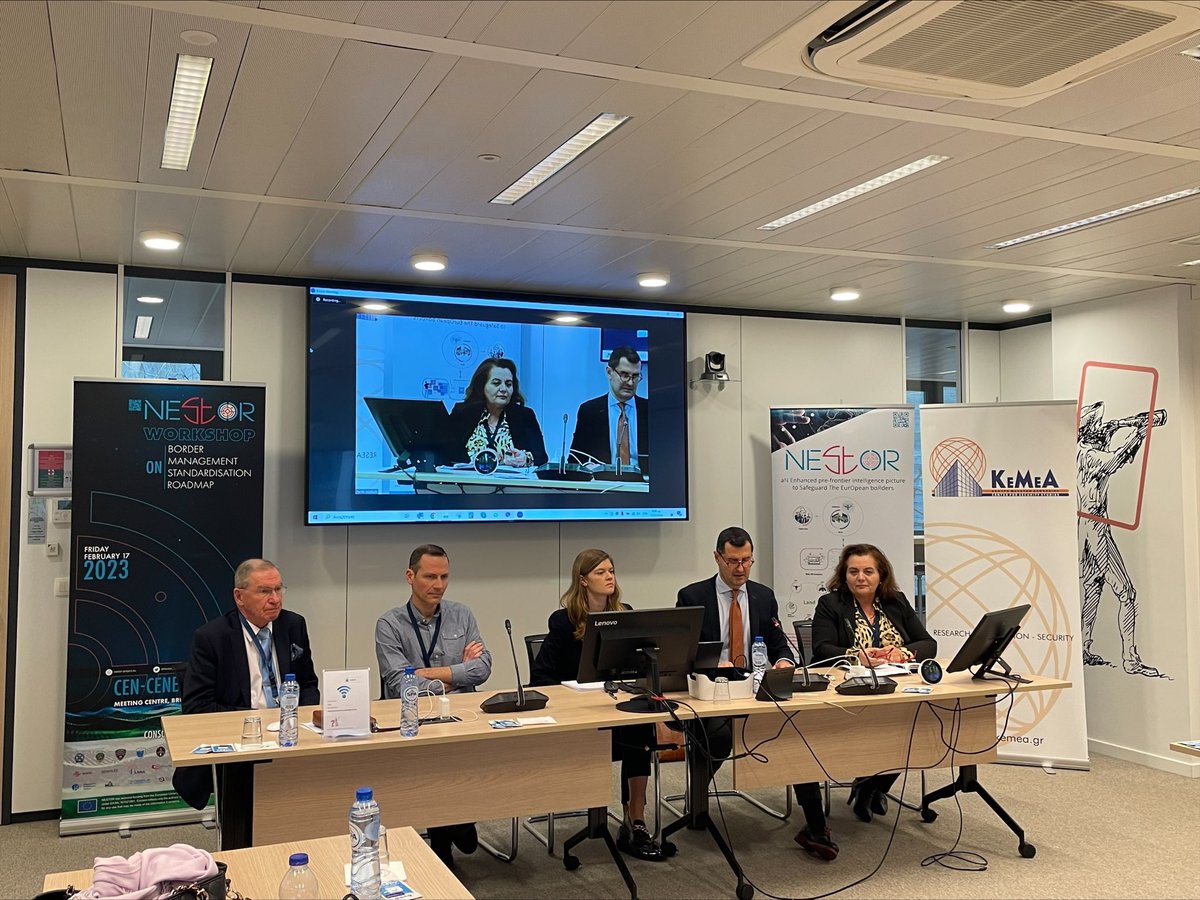 The 1️⃣ st Workshop of <a href="/Nestor_H2020/">NESTOR H2020 EU Project</a> for Border Management Standardisation Roadmap has been completed ❗
The role of #standards in the management and security of 🇪🇺 European borders was covered and open discussions focusing on the #standardisation needs were successfully held.
