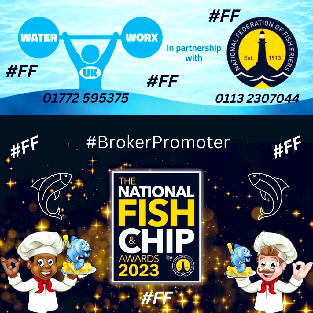 #FF #BrokerPromoter <a href="/NFFF_UK/">NFFF - National Federation of Fish Friers</a> Fish 🐟 N Chips Fryday
<a href="/Fishandchipsnet/">Fish and Chips UK</a> <a href="/theMasterFryerH/">The Master Fryer - Horsham</a> <a href="/SinfinFishBar/">Sinfin Fish Bar</a> <a href="/HarrogateFishe1/">Harrogate Fisheries</a> @cox_lighthouse <a href="/shipdeckuk/">Ship Deck</a> <a href="/RowliesC/">Rowlies Fish & Chips</a> @innNewlyn <a href="/BrockleysRock/">Brockley's Rock</a> <a href="/TheCosy_Cod/">TheCosyCod</a>
