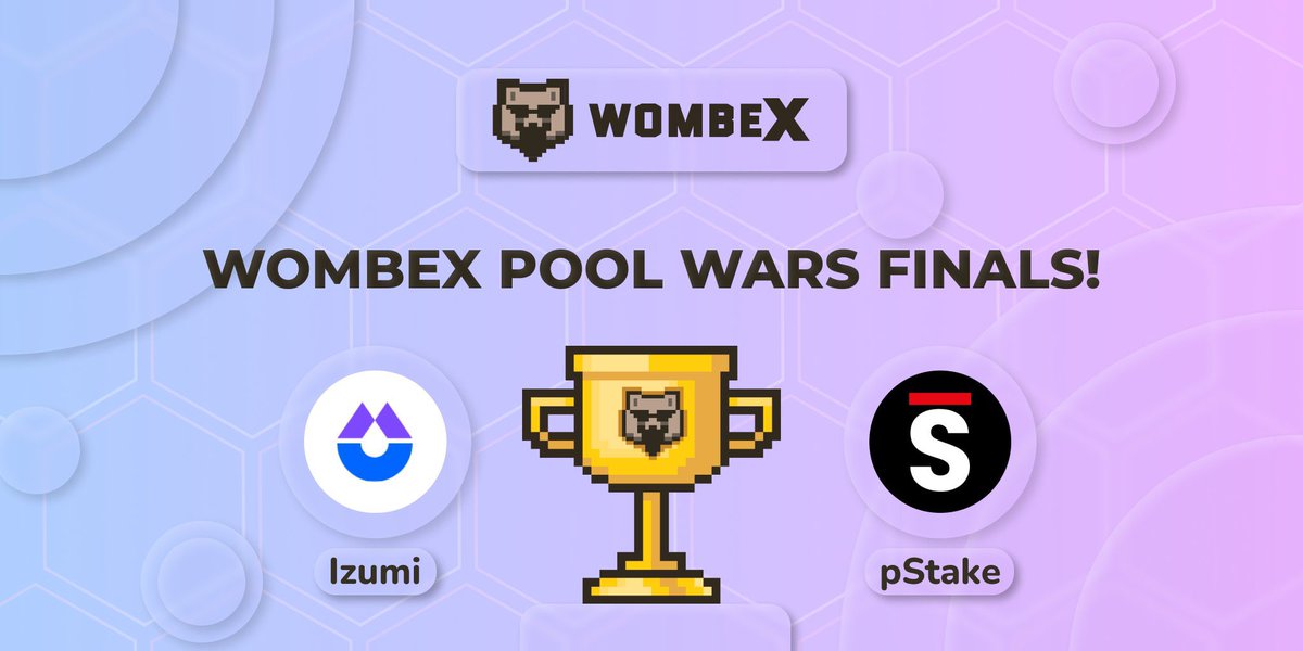 🗳️Your vote matters! 

Winner will get a boosted pool on Wombex i.e. juicy APR coming soooon 🤑💰