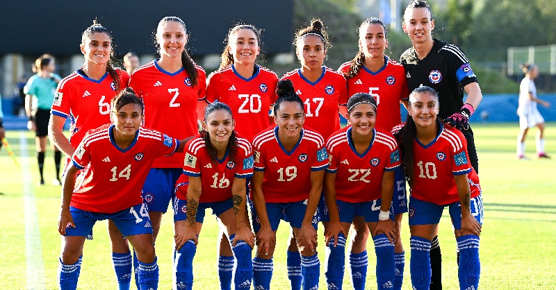 fifaworldcup_de's tweet photo. Den Testlauf haben die Chileninnen gegen Argentinien mächtig in den Sand gesetzt. Hier gibt's die 90 Minuten nochmal zum Analysieren. 🫵
#FIFAFWWC