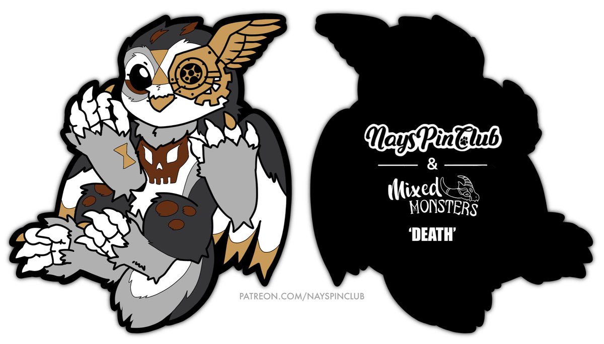 𝗡𝗮𝘆𝘀𝗣𝗶𝗻𝗖𝗹𝘂𝗯 🔜 VF/ FE on Twitter "Custom pins for MixedMonsters 💕"