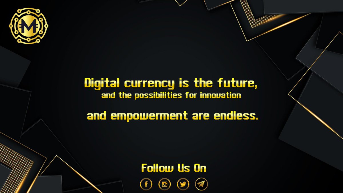 MetaEraCoin's tweet photo. "Digital currency is the future, and the possibilities for innovation and empowerment are endless."

Website - https://t.co/ZEW44mXx7Y https://t.co/0dPdSBcOlp