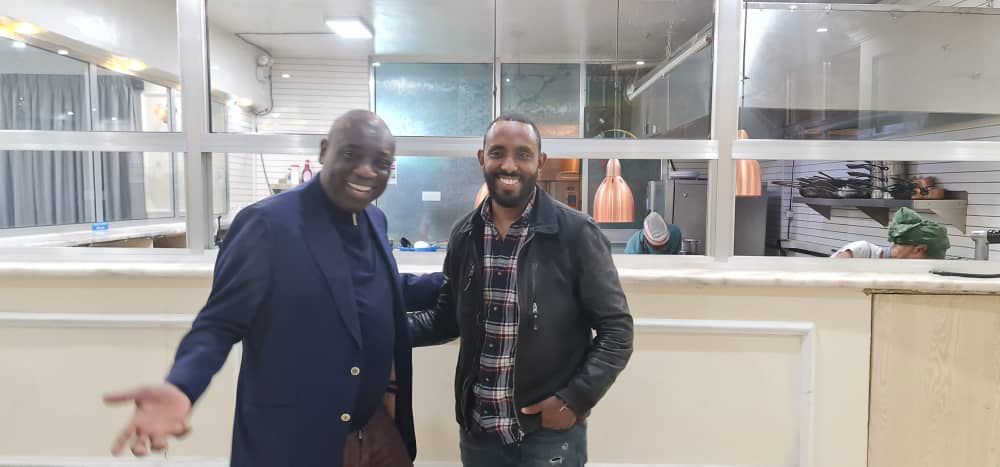 RAwambeng's tweet photo. Last evening I had the delight to be served dinner by Chef Henok in Henom Restaurant. Delicious meal, clean location and exceptional quality of service.

Excited to see young entrepreneurial and talented African returning home to the motherland to setup small businesses. https://t.co/hoxliRnx1r