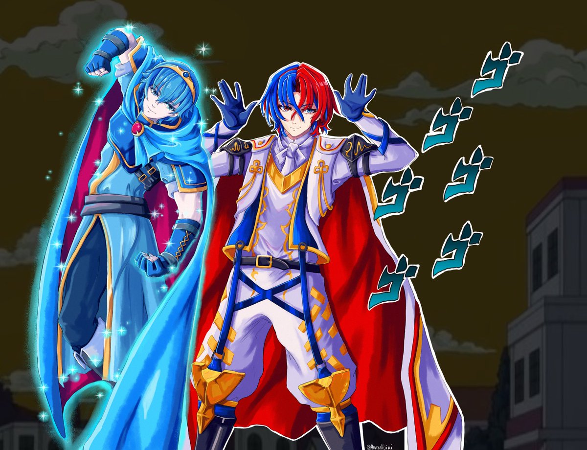 ArayaEjiri's tweet image. Crazy Noisy Bizarre Elyos, commissioned by @Nobody_D_Emon 
Thank you!
#FireEmblem #FireEmblemEngage #Alear