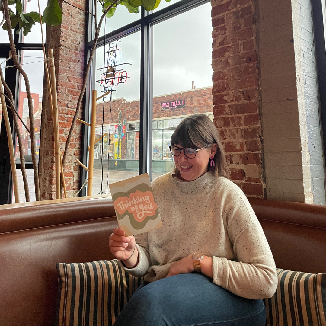 pspostco's tweet image. We have a special place in our hearts for our "Thinking of You" cards because they are sent for so many reasons--happy occasions, hard times, no reason at all. It's just plain great to be thought of, ya know? 

#pspost #thinkingofyou #snailmail #handwrittencard #usps #letter #per